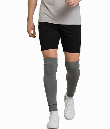 Infispace Pack of 1 Unisex Woollen Leg Warmer ( Gray )