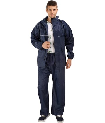 Goodluck Raincoat Set - Navy