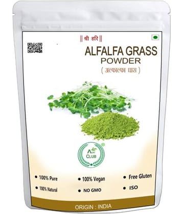 AGRI CLUB Alfalfa Grass Powder 400 Gm Pack of 1