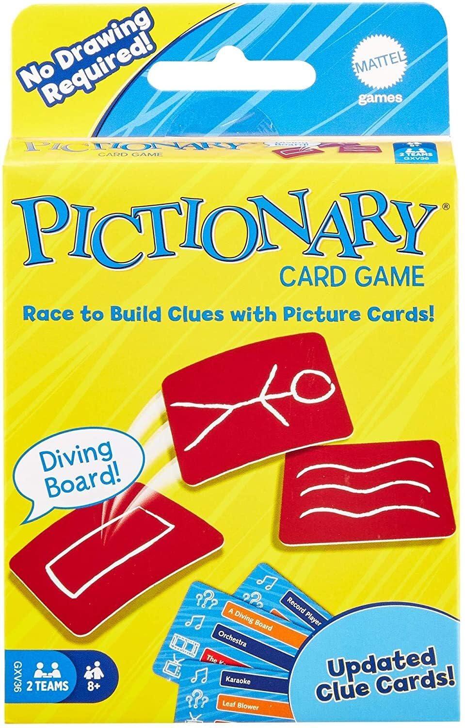 PICTIONARY, Card Games, Multicolor