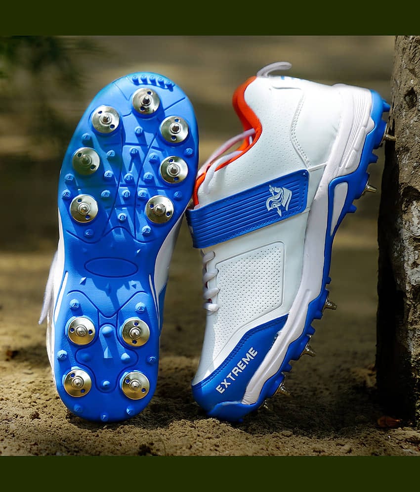 Spartan Spartan Extreme pro White Cricket Shoes