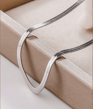 Thrillz Silver Plated Stainless Steel Chain ( Pack of 1 )