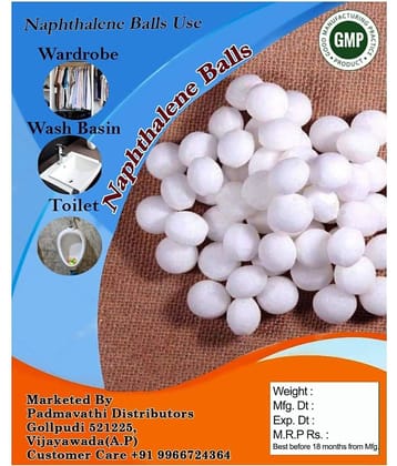 White Naphthalene Balls - Kapoor Goli - Moth Balls - 1 Kilo