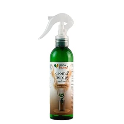 Herbal Strategi Eucalyptus Aroma Therapy - Spa Fresh - 200ml | Infused with Pure Eucalyptus Essential Oil | 100% Pure and Undiluted. No additives or Fillers| Long Lasting | Non Toxic, Safe No sid