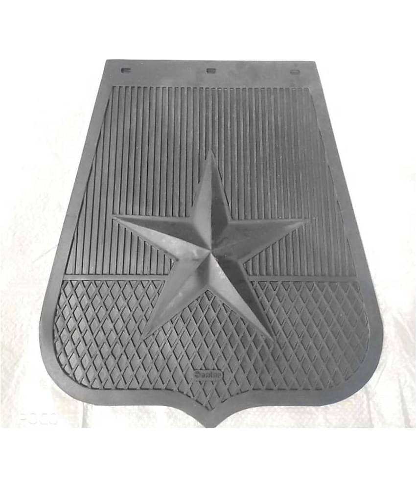 PURE BIKING Rubber Mud Flap For Royal Enfield Bikes 350/500CC
