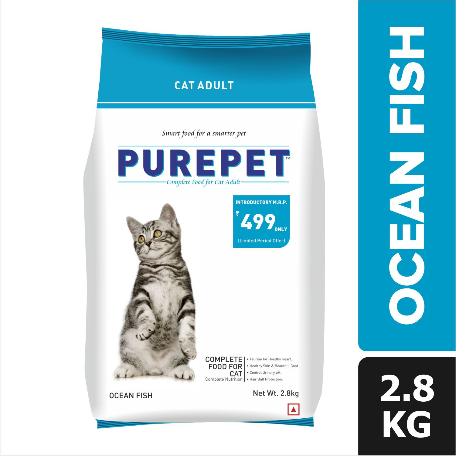 Purepet  Adult Cat Ocean Fish 2.8kg