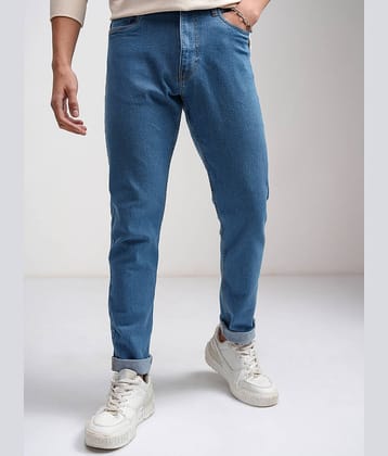 Highlander Tapered Men's Jeans - Light Blue ( Pack of 1 )