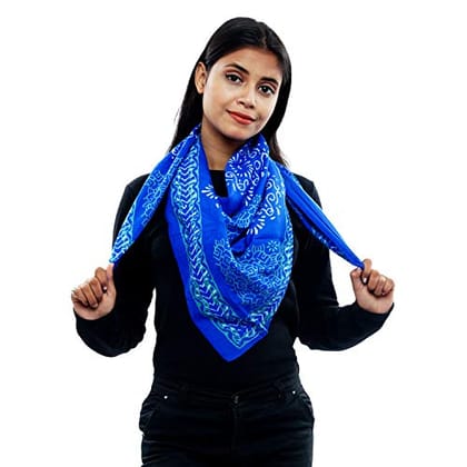 Eri Silk Printed Scarf