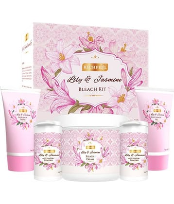Richfeel - Skin Brightening Facial Kit For All Skin Type ( Pack of 5 )