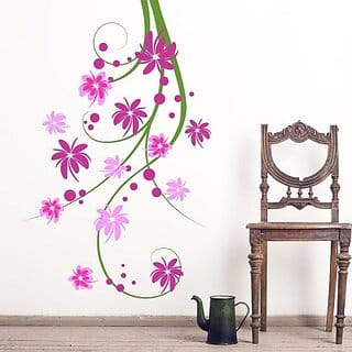 Homeberry Kids under tree and Free Bird case Brown Large Self Adhesive Sticker (Pack of 2)