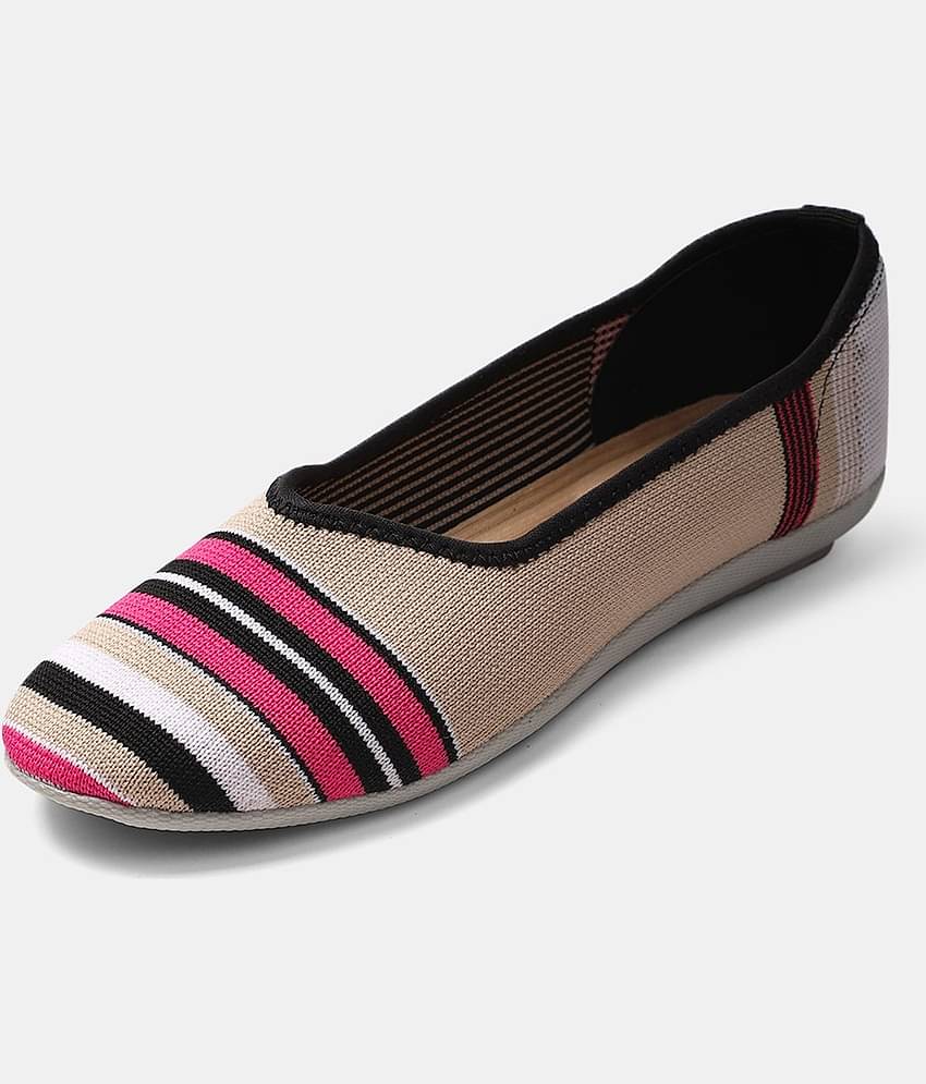 MARC LOIRE Beige Ballerinas