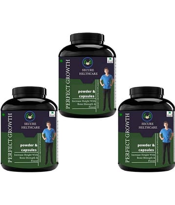 Hindustan Herbal PERFECT GROWTH 0.3 kg Powder Pack of 3