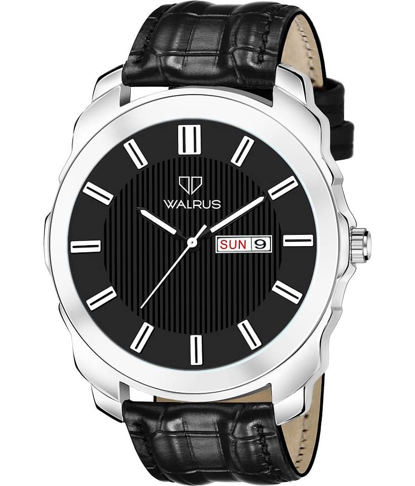 Walrus na Leather Analog Men's Watch