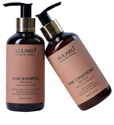 Kuuard Dry Hair Shampoo And Dry Hair Conditioner | 200ml  + 200ml
