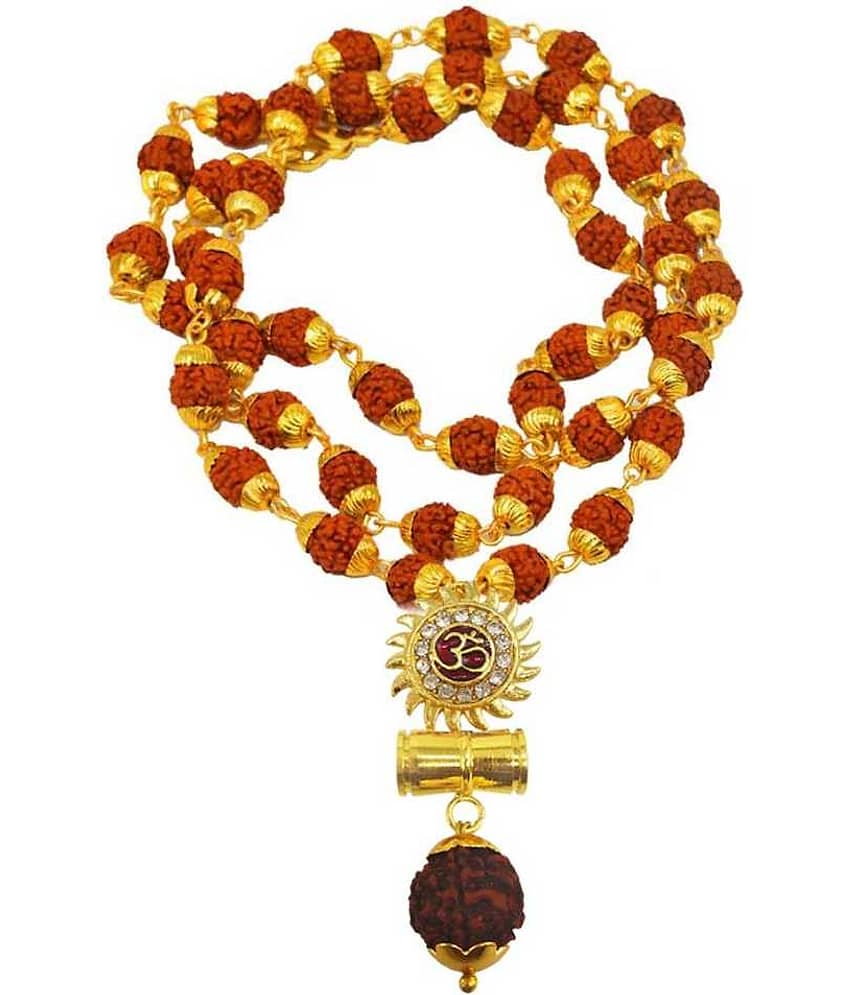 PAYSTORE - Brass Pooja Mala (Pack of 1)