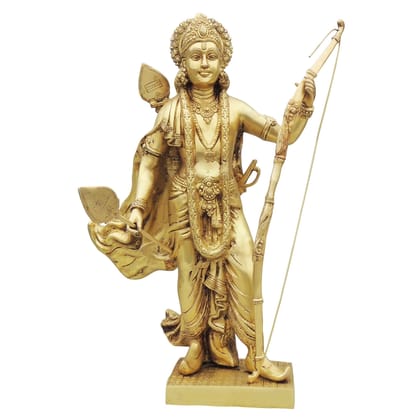 Brass Showpiece Ram Ji God Idol Statue (BSMAS1358 H)