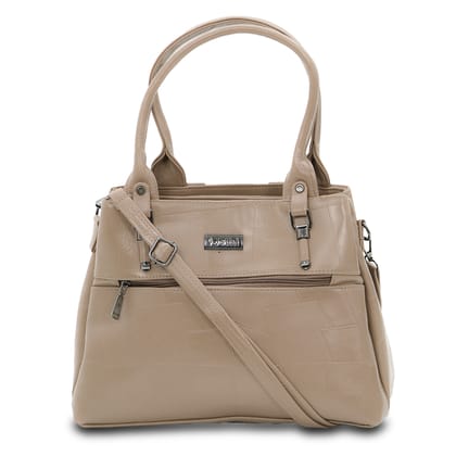 Jothi Geometric Fusion Handbag | Stylish Synthetic Leather Handbag | 9.78L Capacity | Multi-Compartment Organizer | Adjustable & Detachable Strap | Water-Resistant Finish | Multiple Color Options
