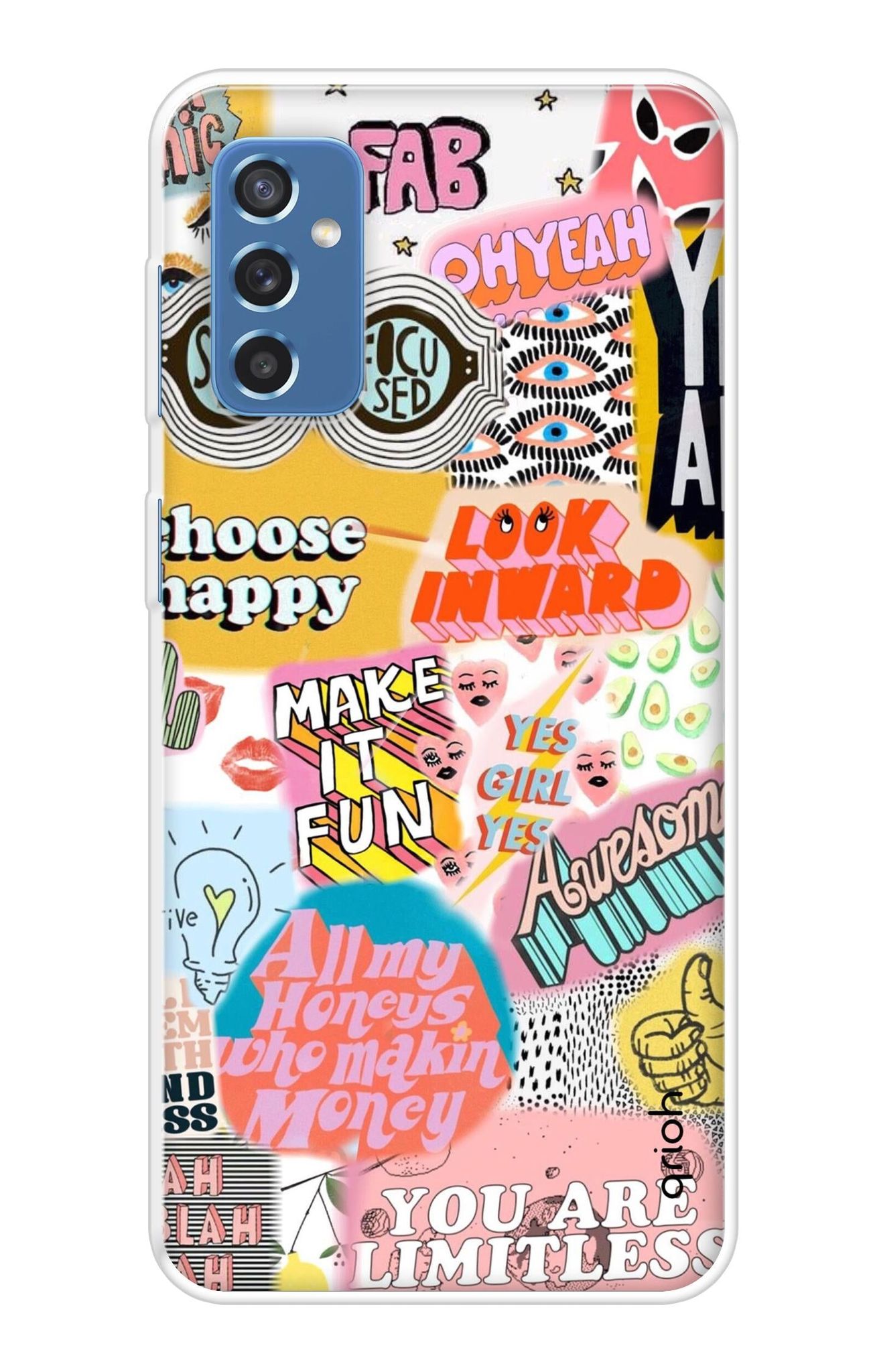 Make It Fun Soft Cover For Samsung Galaxy M52 5G