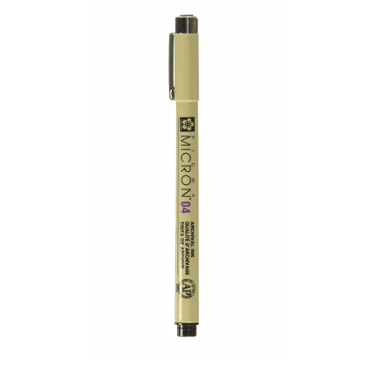SAKURA PIGMA MICRON pen 04 BLACK pack of 1