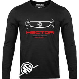 FastB Men Typography Round Neck Black T-Shirt