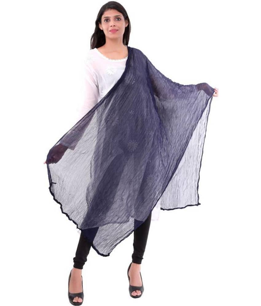 Raj Black Chiffon Dupatta