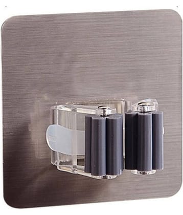 Kitchen Bathroom Wall Mop HolderGeneric Plastic Hook