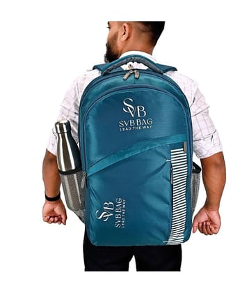 SVB BAG 35 Ltrs Polyester Backpack *For Boys & Girls ( Teal ) - Teal