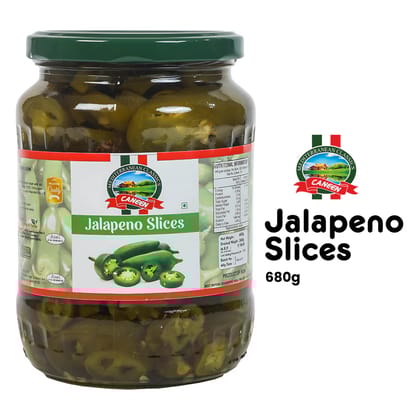 Green Jalapeno Slices 680 G