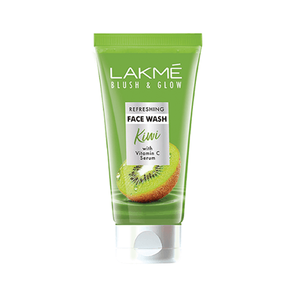 Lakme Facewash Blush & Glow Kiwi Freshness Gel Face Wash With Kiwi Extracts 100g