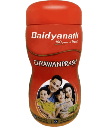 Baidyanath Ayurved Chyawanprash Avleha 1 KG | Helps in Improves Respiratory and Digestive Health, Strength and Stamina | Enriched with 39 Vital Ayurvedic Herbs like Amla, Asvagandha