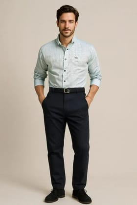 Satin Fine Printed Shirt #11972