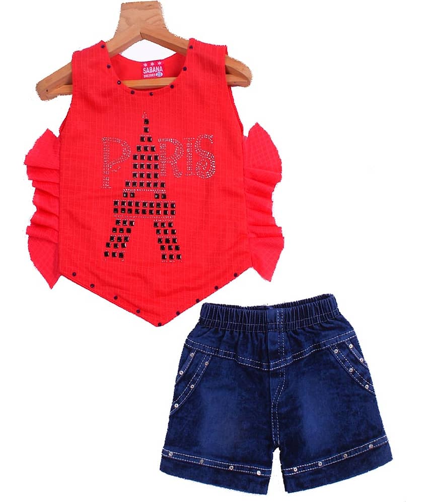 JCT DRESSES Baby Girls Cotton Blend ( Multicolor )