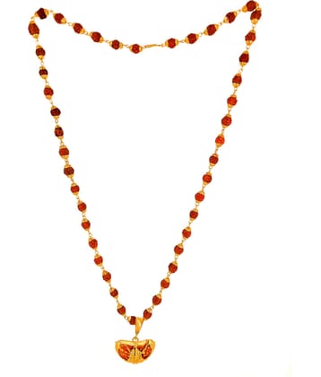 shankhraj mall gold palted chain pendent -100173