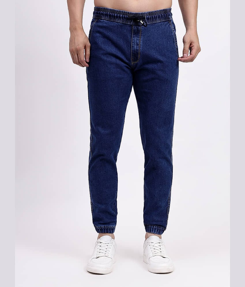plounge Slim Fit Jogger Men's Jeans - Blue ( Pack of 1 )