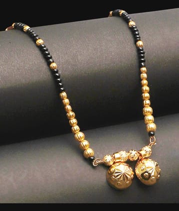 Bhagya Lakshmi Golden Mangalsutra ( Pack of 1 )
