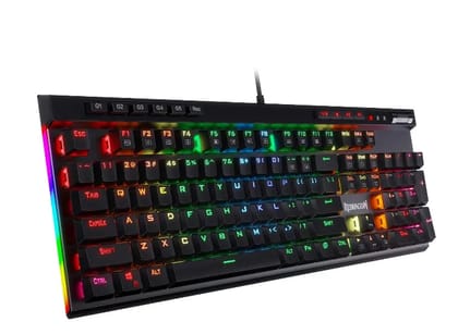 (Refurbished) Redragon Vata K580 - 104 Anti Ghosting Keys Wired Mechanical Keyboard (Blue Switch)