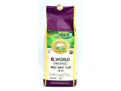 Elworld Agro & Organic Food Products Whole Wheat Flour 1Kg