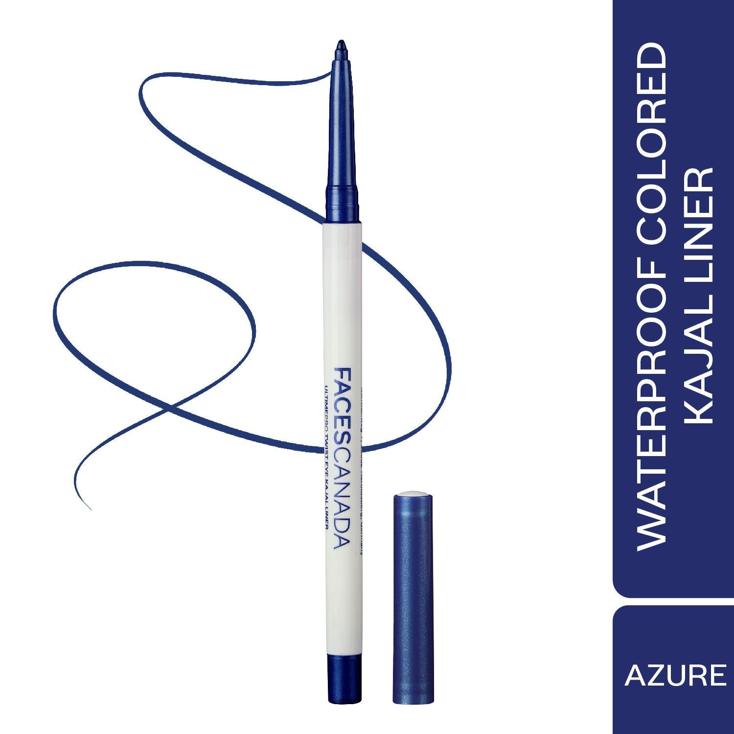 Faces Canada UltimePro Twist Eye Kajal Liner - (0.35 g)-Azure 05