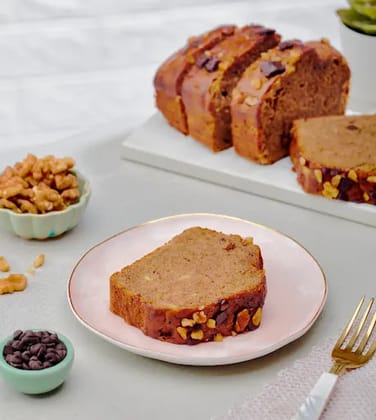 Banana Walnut Tea Cake