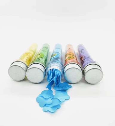 Elecsera Fruit Smell Perfume Paper Soap Strips for Travel Paper Soap in Bottle (6 x 20 g)