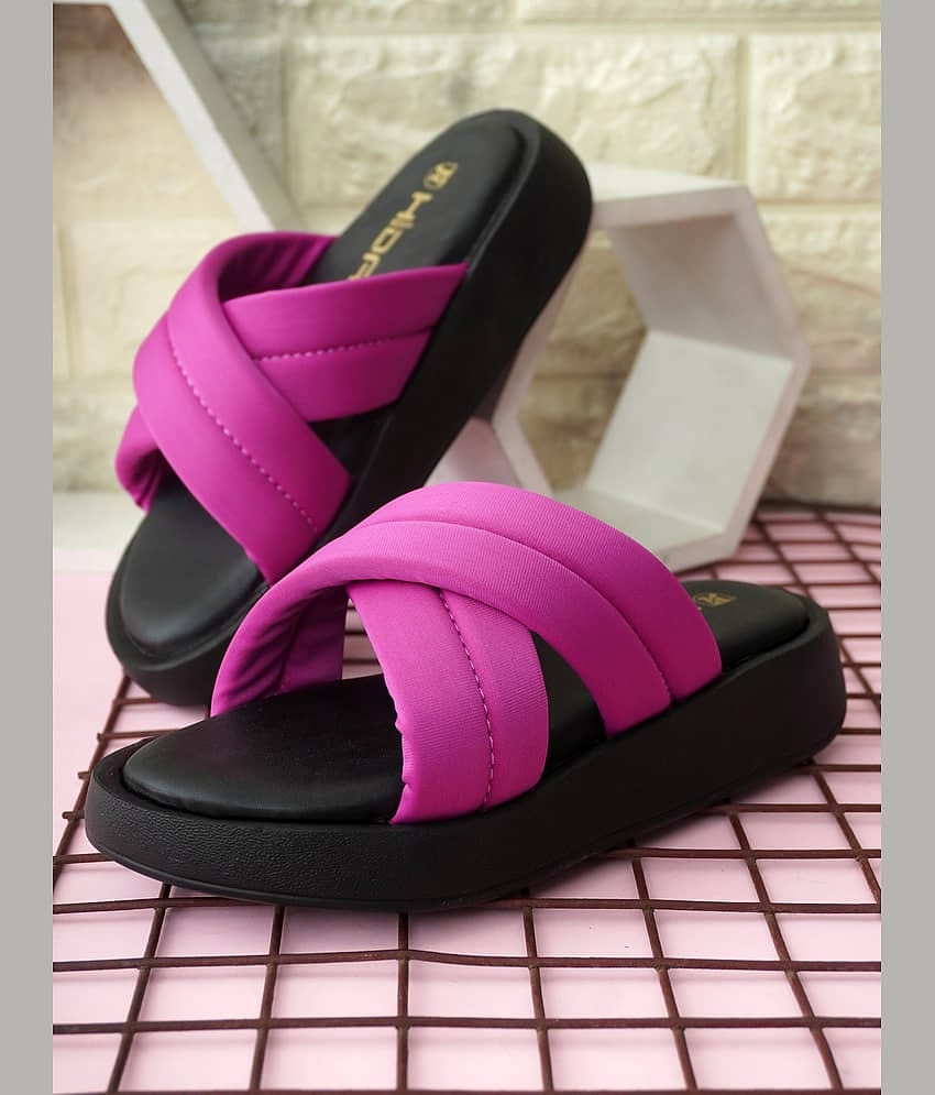 HiDa Pink Women's Flats