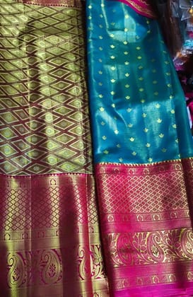 Elegant Handwoven Samudrika Pattu Saree