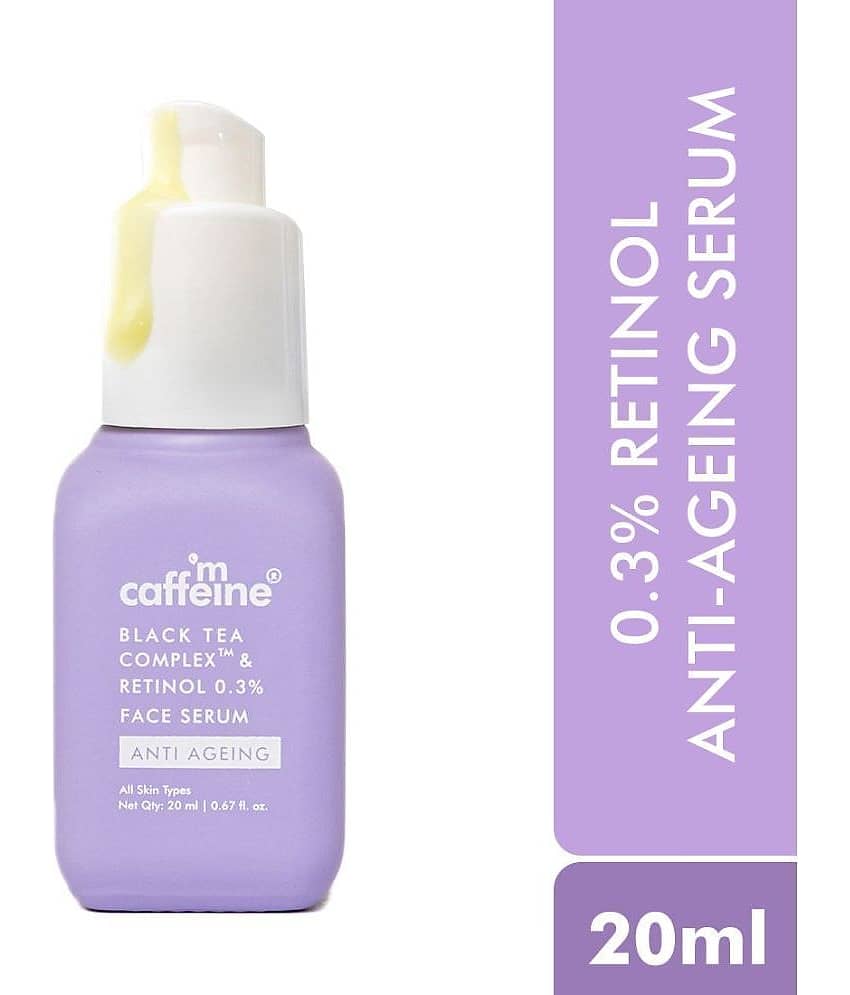 mCaffeine Black Tea Complex & Retinol 0.3% Face Serum 20ml (Pack of 1)