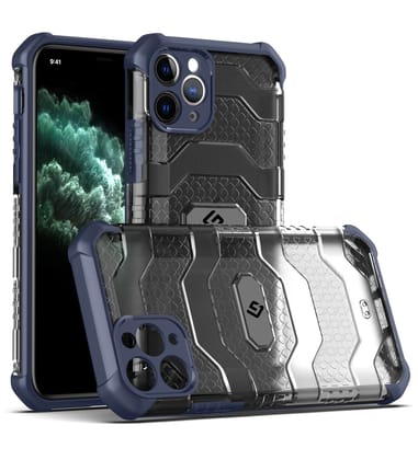 Explorer Series [Certified Military Grade Protection] Back Cover for Apple iPhone 11 Pro (5.8 inch), Deep Blue