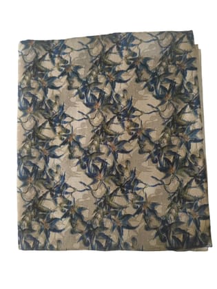 Floral Printed Khadi Cotton Saree