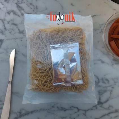 Fudonik Kodo Millet Noodles (Varagu) | No Maida & Sun-Dried | Healthy Hakka Noodles with Tastemaker | 100% Natural