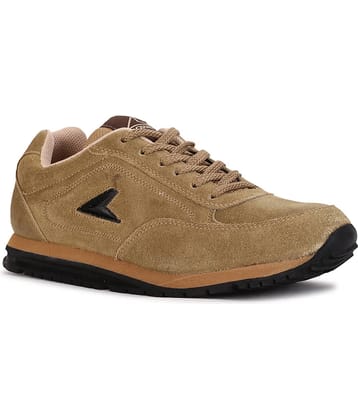 Power Khaki Men's Sports Running Shoes