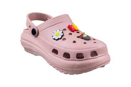 Maclin Ladies Fuchsia Clogs-Fuchsia / 5