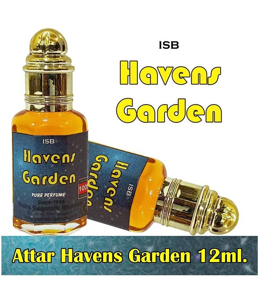 INDRA SUGANDH BHANDAR Attar For Men|Religious Use Heavens Garden Long Lasting Fragrance 12ml Rollon Pack