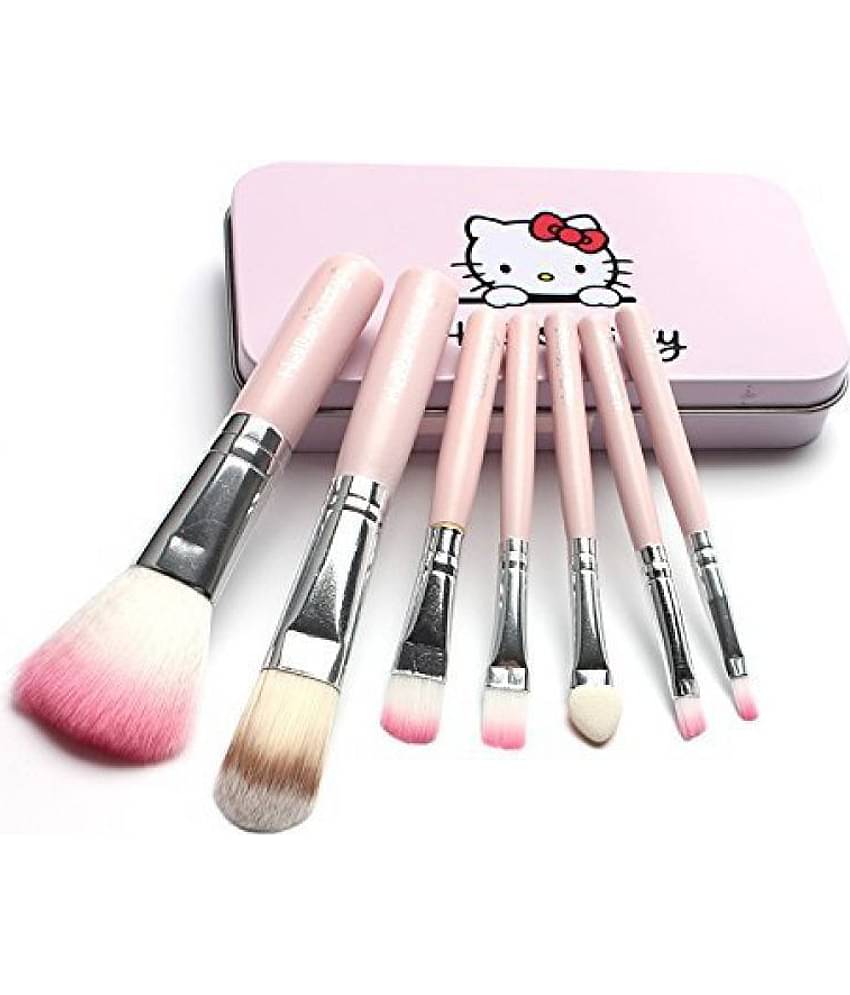 FOK Makeup Brush With a Storage Box Wet & Dry Products 7 no.s